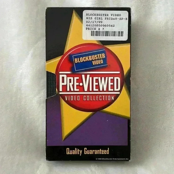 RARE 1999 Blockbuster Video Pre-Viewed Collection VHS Nostalgic Please Rewind - Picture 2 of 8